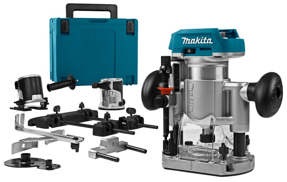 accu boven-/ kantenfreesmachine makita-2 accu boven-/ kantenfreesmachine makita-2