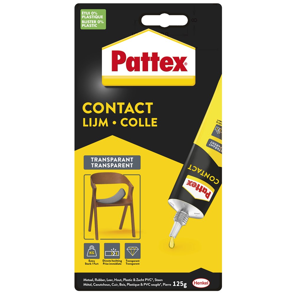 Pattex Contactlijm Transparant (3)