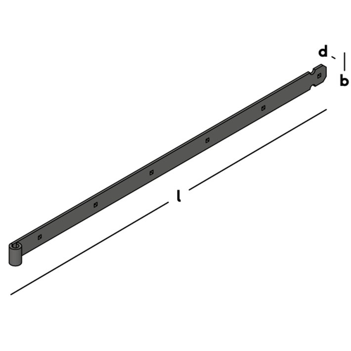 Afbeelding tekening GB heng voor pen ø16 epz-3