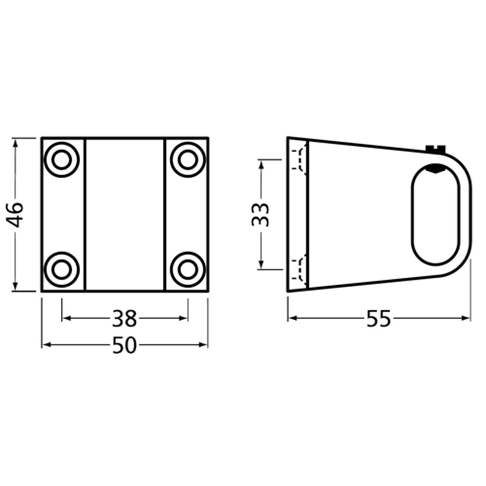 middensteun aluminium mat zwart hermeta-2 middensteun aluminium mat zwart hermeta-2