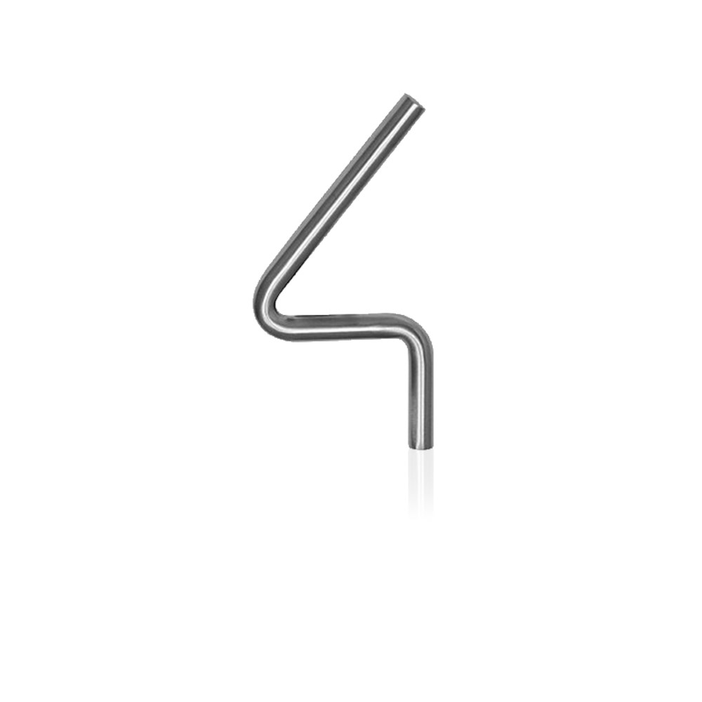 RVS geborsteld, Grijs, RVS, Ja, 130 mm, stuk, Zakelijk & sportief GPF988409000.png