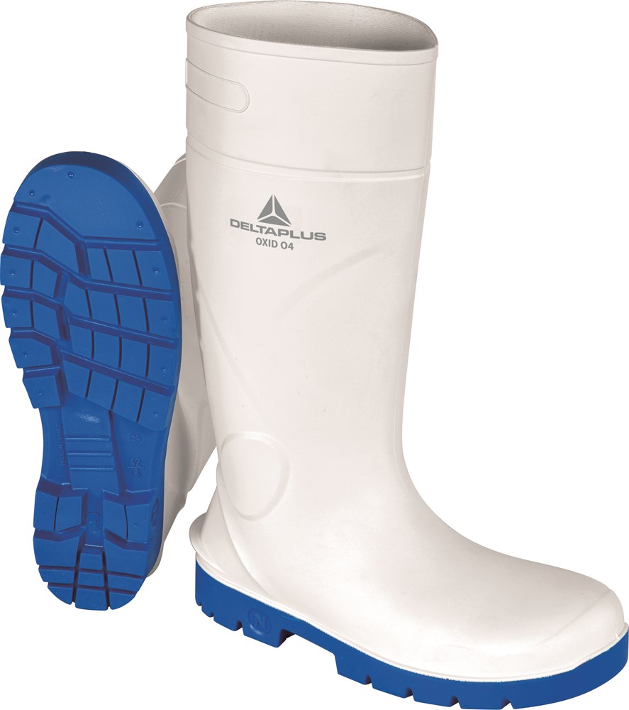 WERKLAARZEN VAN PVC O4 CI SRC WIT BLAUW MAAT 35 Lecot