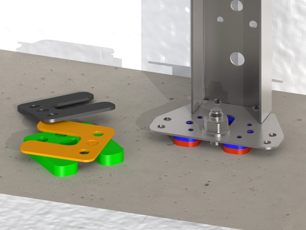 stel/drukplaat kunststof-2 stel/drukplaat kunststof-2