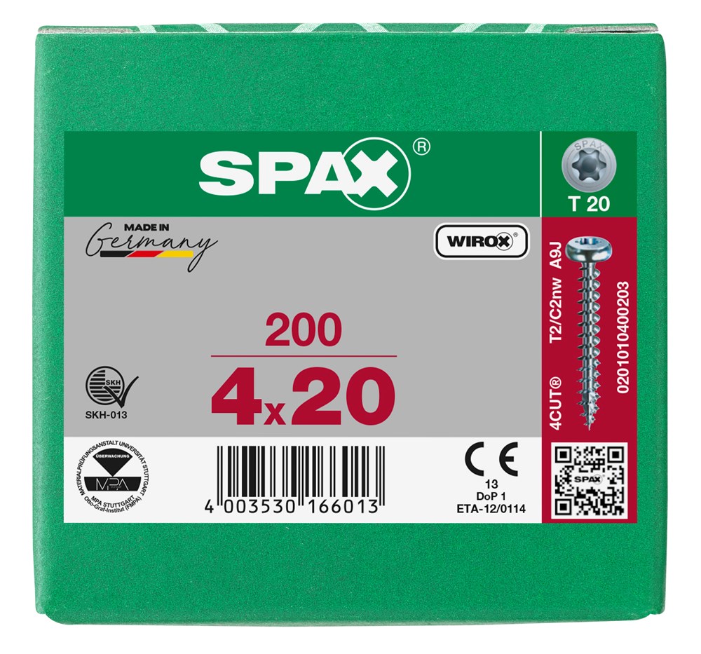spaanplaatschroef wirox spax-6 spaanplaatschroef wirox spax-6