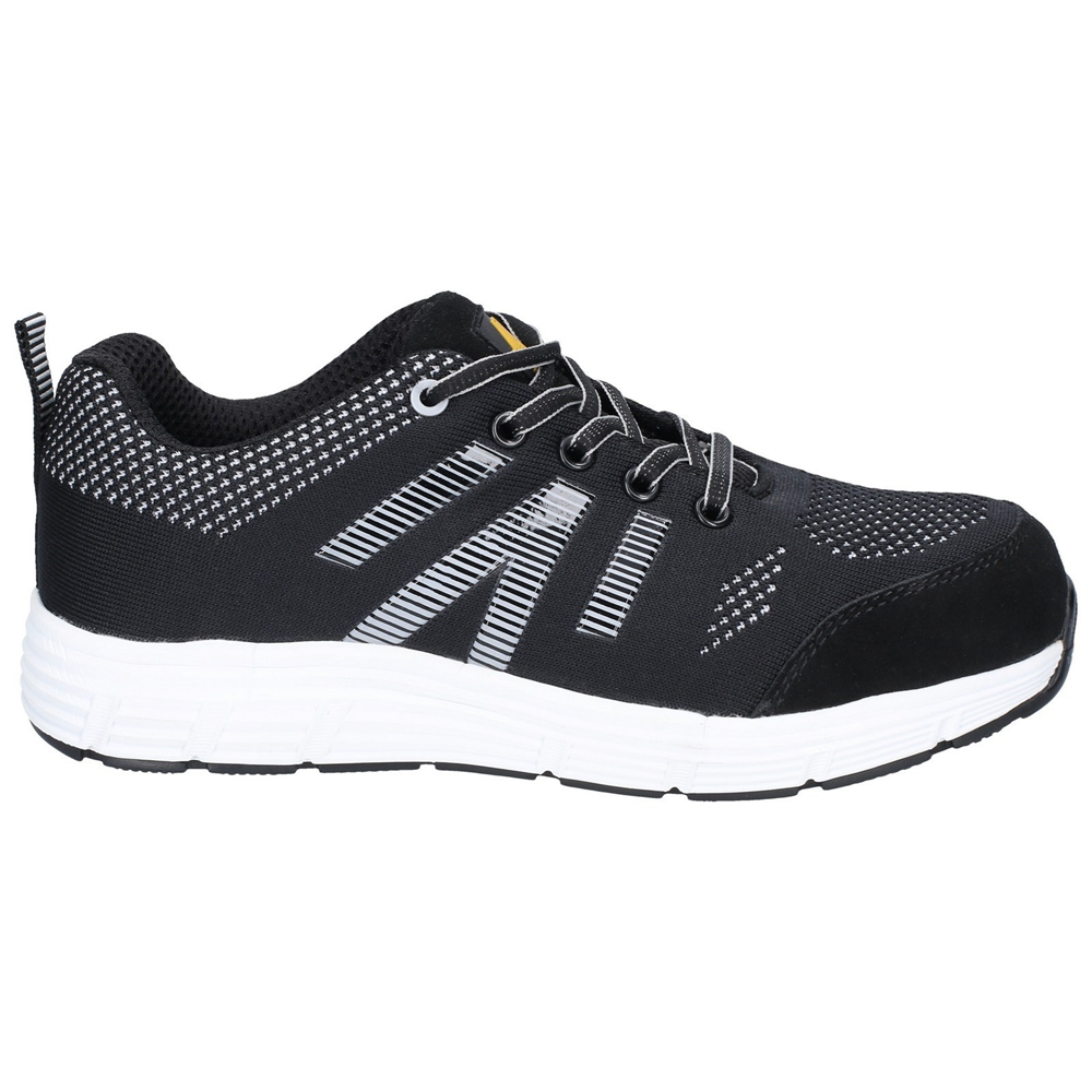 Amblers FS714 Lace Up Safety Trainer Black
