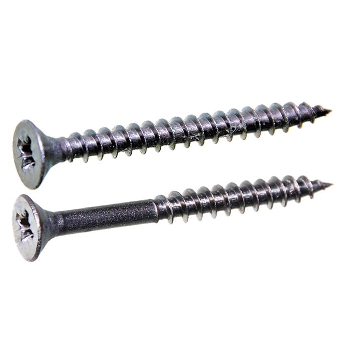 Spaanplaatschroeven platkop Pozidriv RVS A2 | Chipboard screws countersunk head Pozidriv AISI 304 | Spanplattenschrauben Senkkopf Pozidriv Edelstahl A2 | Vis à bois tête fraisée Pozidriv inox A2