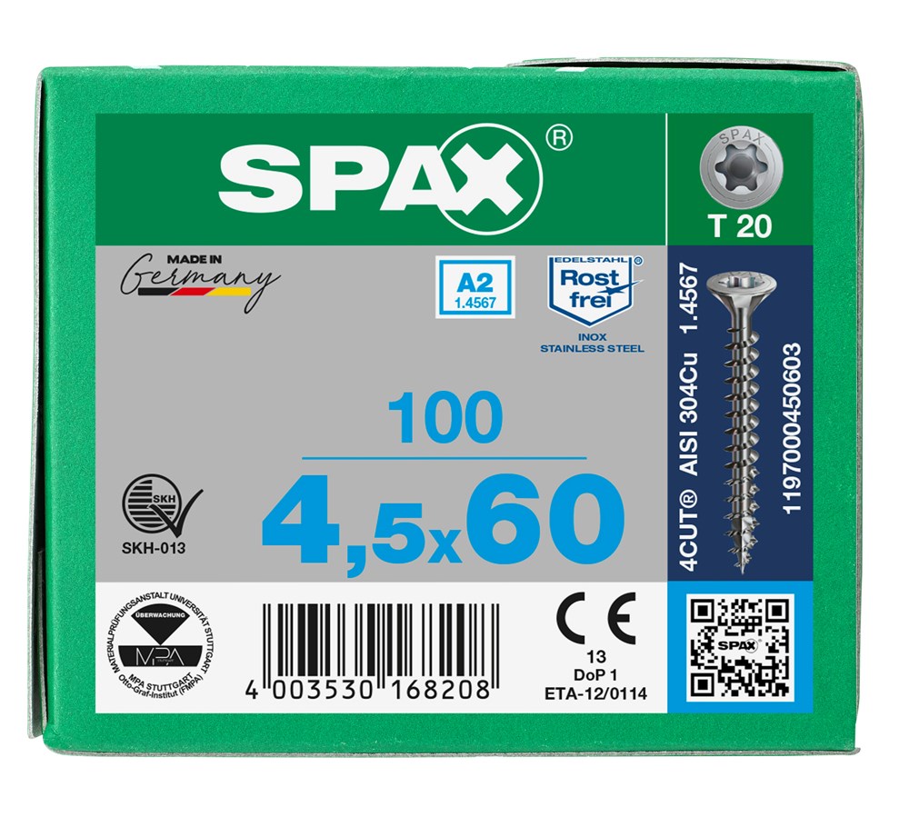spaanplaatschroef rvs a2 spax-6 spaanplaatschroef rvs a2 spax-6