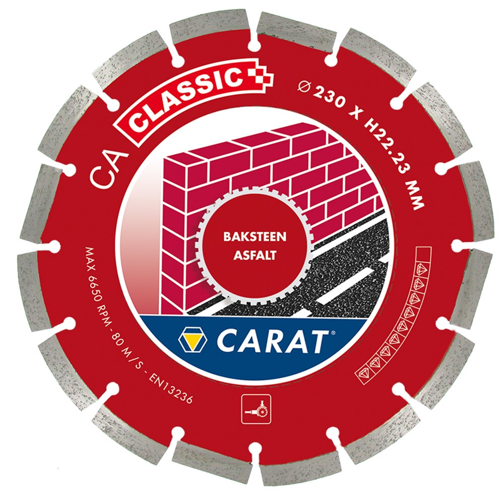 diamantzaagblad droog carat classic-1 diamantzaagblad droog carat classic-1