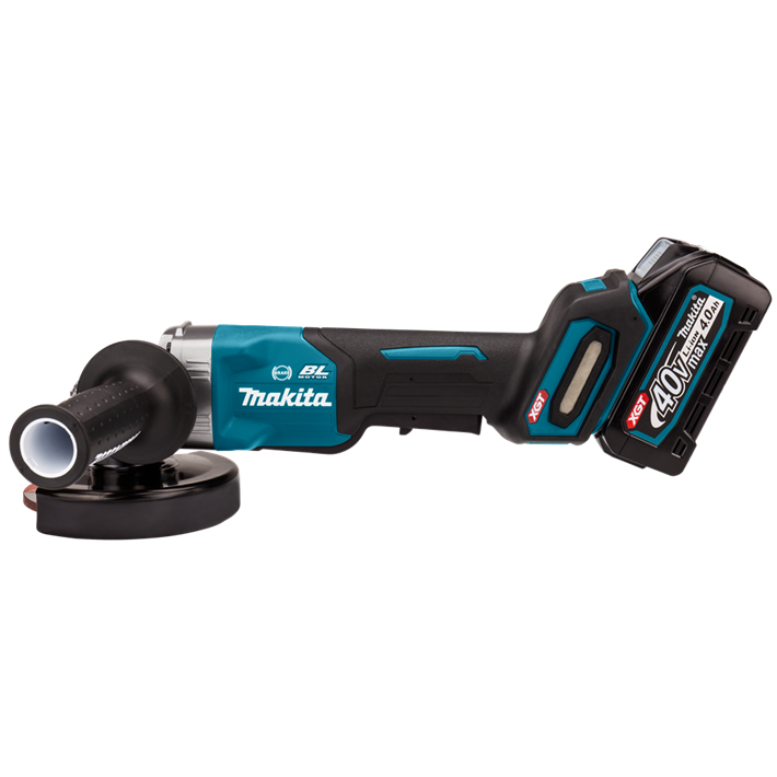 Afbeelding Makita 40 v max haakse slijper 125 mm GA013GM201