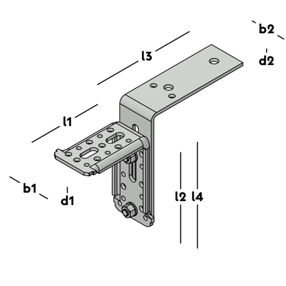 XL-kozijnstelbeugel sv-2 XL-kozijnstelbeugel sv-2