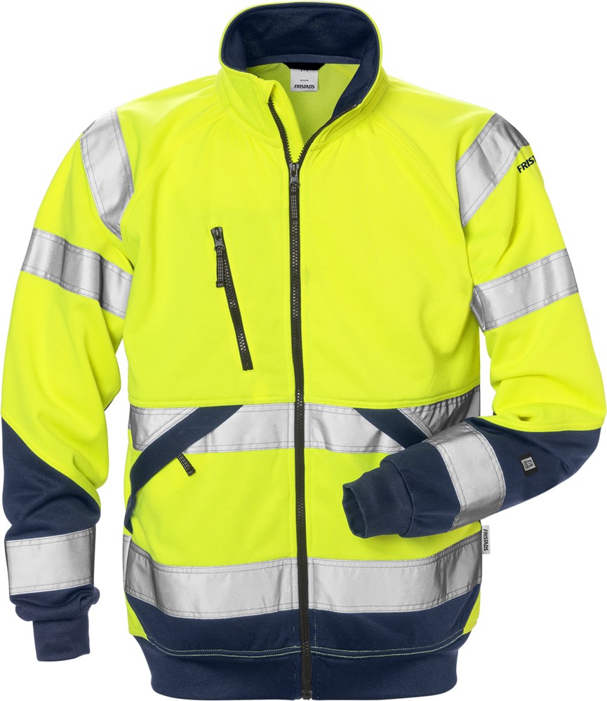 Sweatjack, polyester/katoen