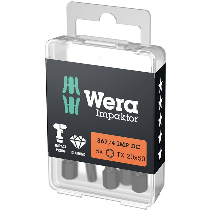 Afbeelding Wera bit torx 867/4 IMP DC Impaktor