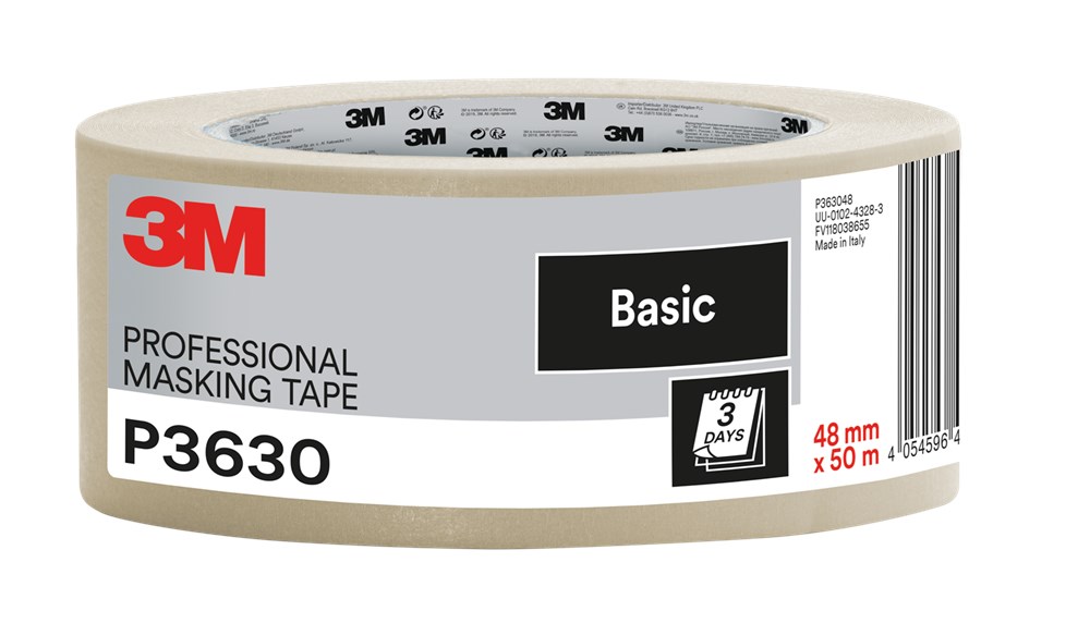 Afbeelding voor 3M 3630 Afplaktape Beige