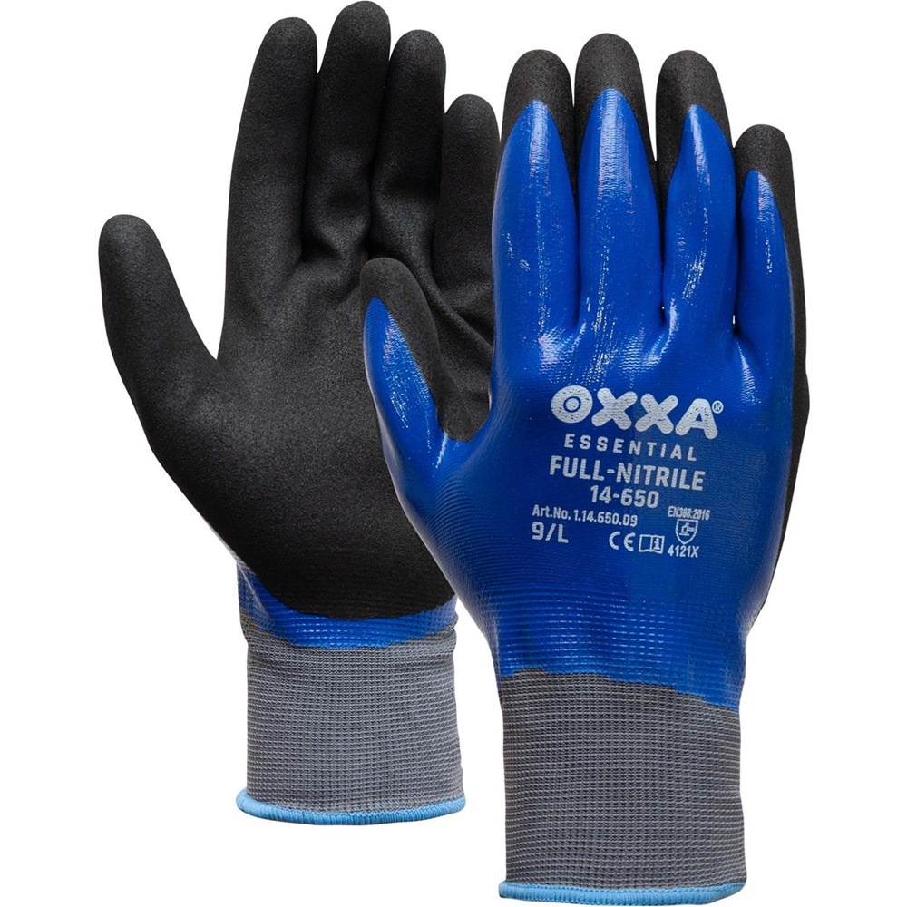 Afbeelding voor Handschoen Full-Nitrile 14-650 14-650