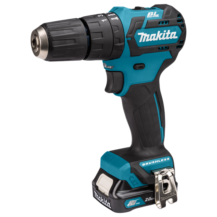 Afbeelding Makita 12 v max klopboor-/schroefmachine HP332DSAJ