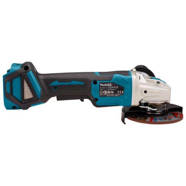 Afbeelding Makita 18 v haakse slijper 125 mm x-lock DGA519ZJ