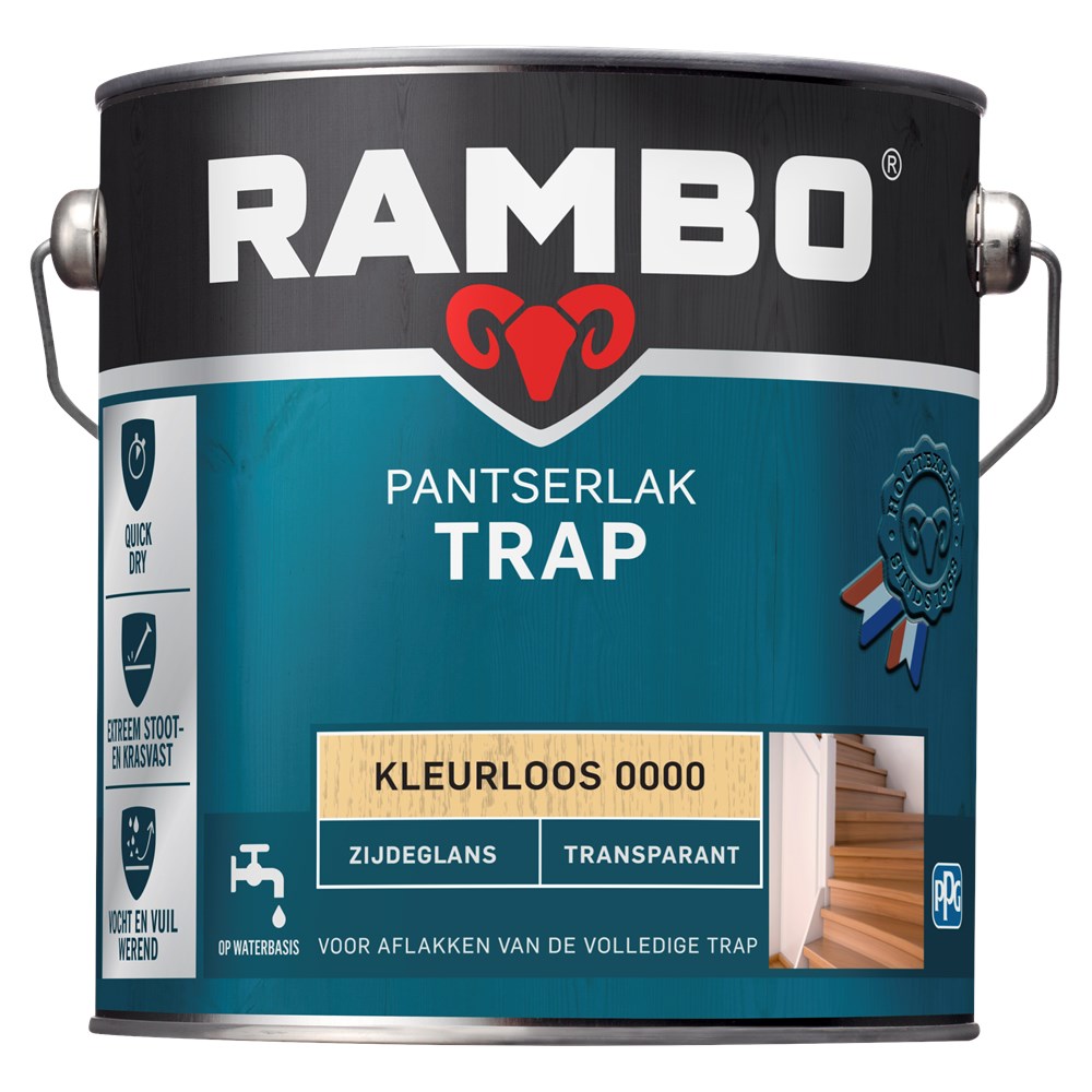 Rambo trap lak transparant zijdeglans (1)