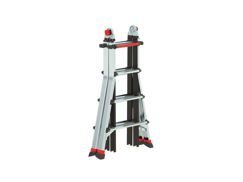 vouwladder aluminium gecoat altrex-4 vouwladder aluminium gecoat altrex-4