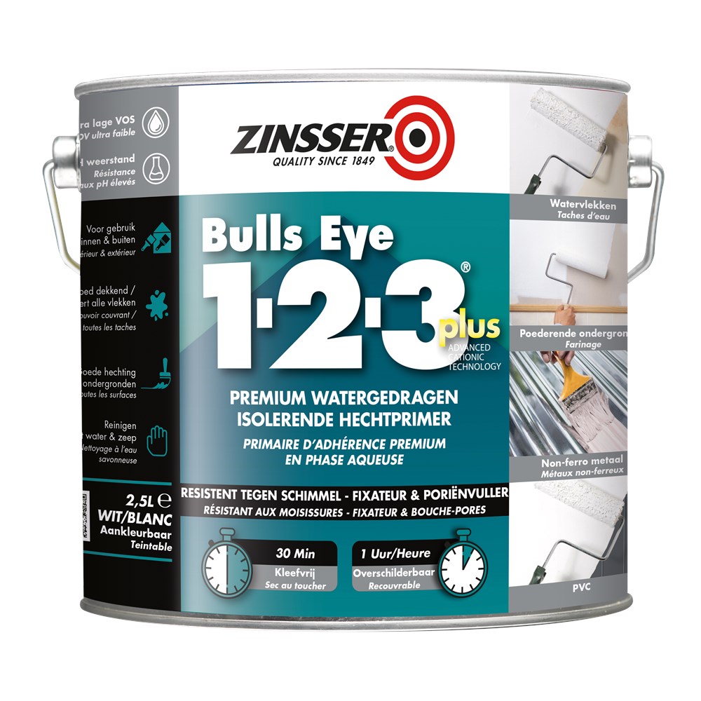 Zinsser bulls eye 1-2-3 plus (4)
