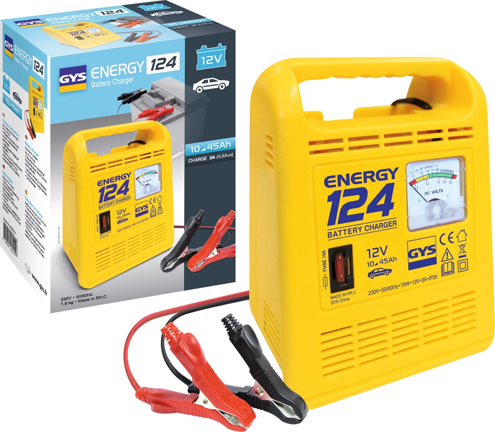 Afbeelding voor Acculader Gys Energy 124 traditioneel 12 volt