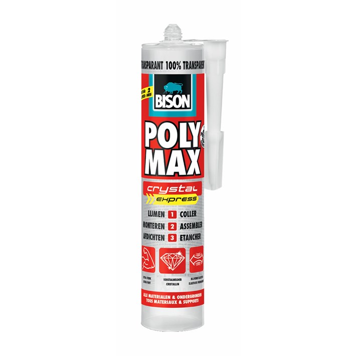6307758 BS Poly Max® Crystal Express Cartridge 300g NL/FR
