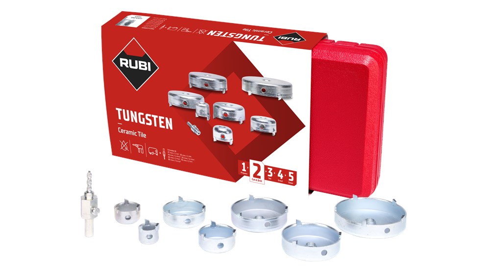 Afbeelding voor Borenset Widia 27-85mm 8-delig (27/35-45/55/65/70/85mm)