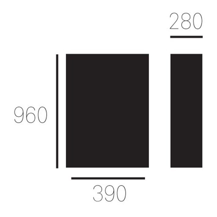Afbeelding Allux post en pakketbrievenbus 800