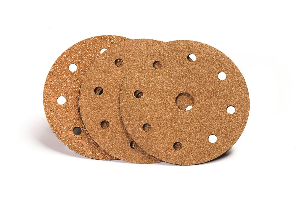 Carbide schuurplaat 125mm 9H velcro (1)