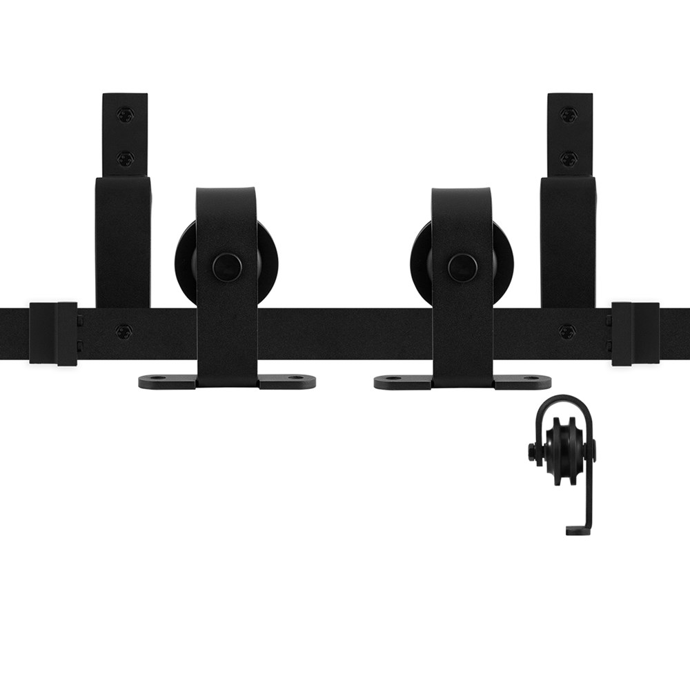 Zwart, Zwart, Staal verzinkt, Nee, 150 cm, Mutka, RAL 9005, set, Industrieel GPF055861150.png
