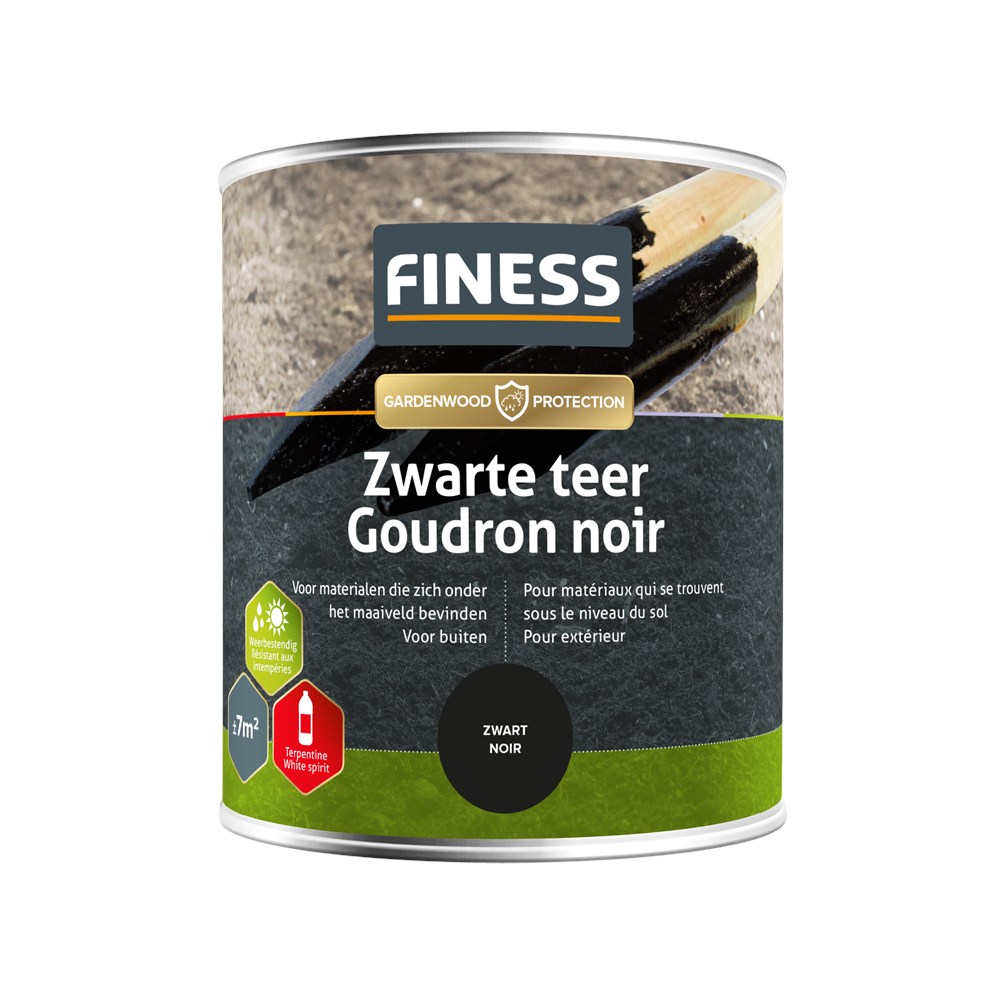 ZWARTE TEER 750 ML