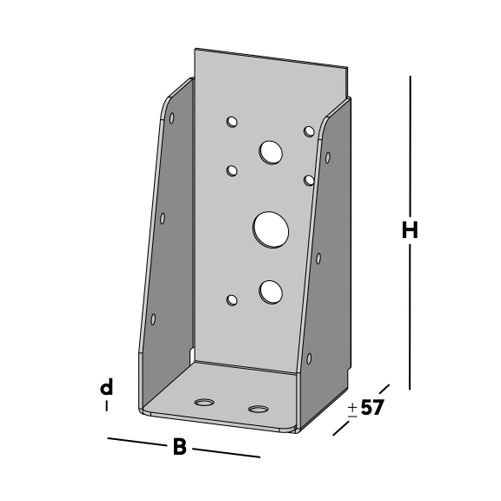 balkdrager gbs zonder lip sv-2 balkdrager gbs zonder lip sv-2