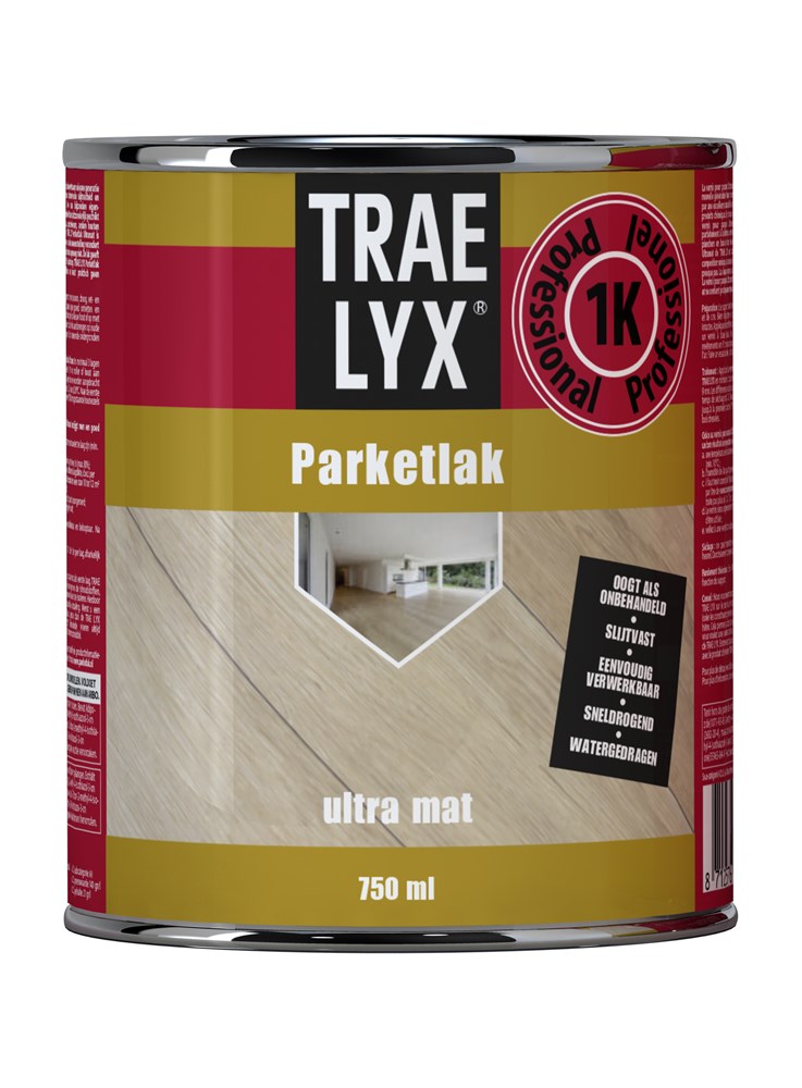 Trae Lyx Parketlak Ultra Mat - 750 ml