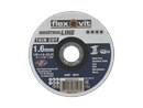 66252833018 Flexovit THIN CUT for Right-Angle Grinder Ultra Thin Cut-Off on METAL INOX 125x1.6x22.png