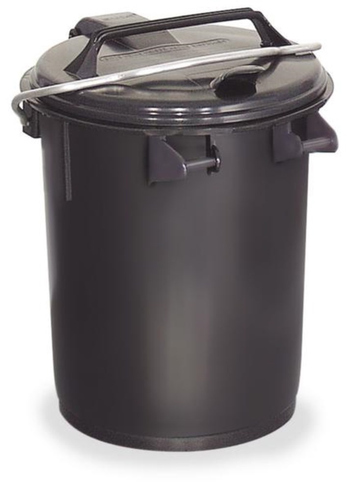 outdoor, 35 l, 510 mm, 390 mm, 300 mm, scharnierdeksel, polyethyleen, zwart, rond, beugelgreep, 1 stuks, polyethyleen, zwart, 1, 2.4 kg i0000020389.jpg