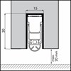 Automatische valdorpel