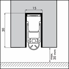 Automatische valdorpel Automatische valdorpel