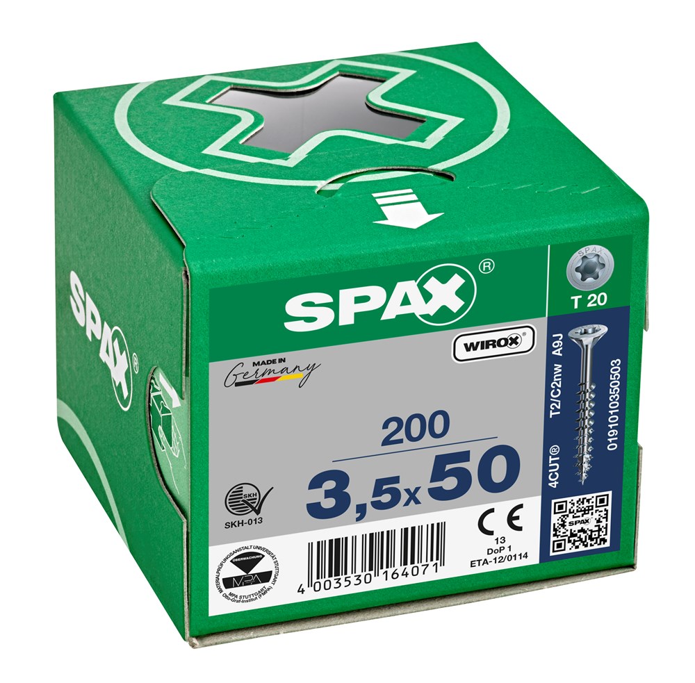 spaanplaatschroef wirox spax-4 spaanplaatschroef wirox spax-4