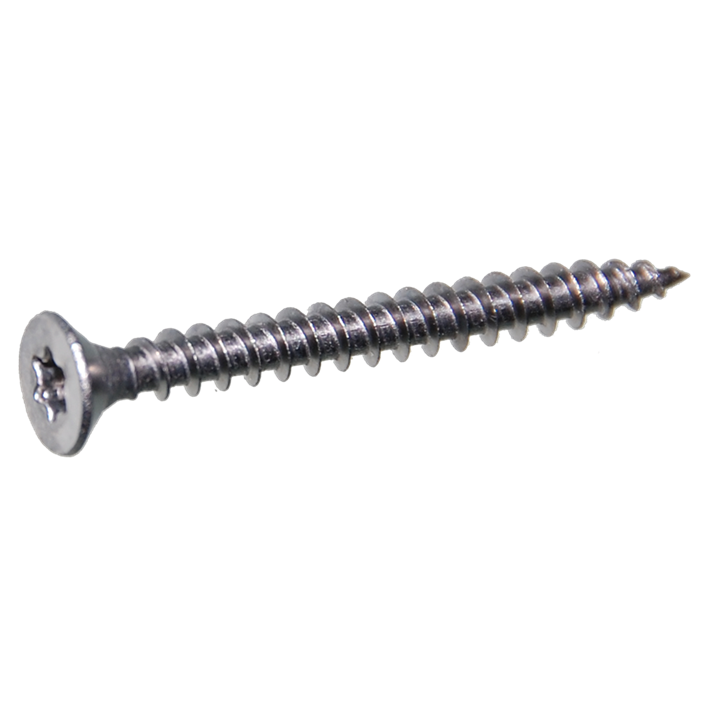 Spaanplaatschroeven platkop Torx RVS A2 | Chipboard screws countersunk head Torx AISI 304 | Spanplattenschrauben Senkkopf Torx Edelstahl A2 | Vis à bois tête fraisée Torx inox A2