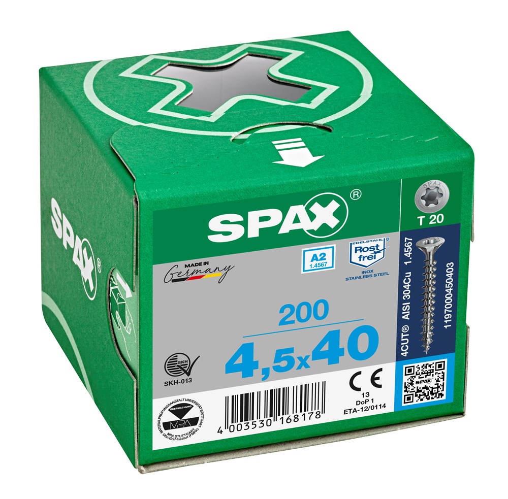 spaanplaatschroef rvs a2 spax-4 spaanplaatschroef rvs a2 spax-4