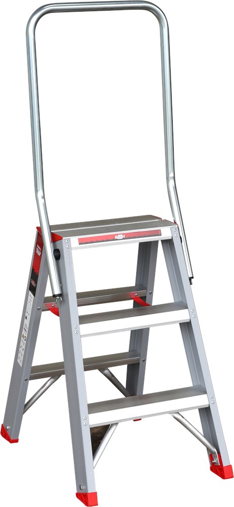 dubbele trap aluminum ongecoat kelfort-2 dubbele trap aluminum ongecoat kelfort-2
