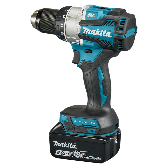 Afbeelding Makita 18 v klopboor-/schroefmachine DHP489RTJ