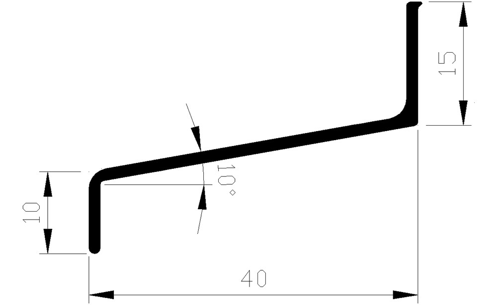 waterslagprofiel aluminium brute-2 waterslagprofiel aluminium brute-2