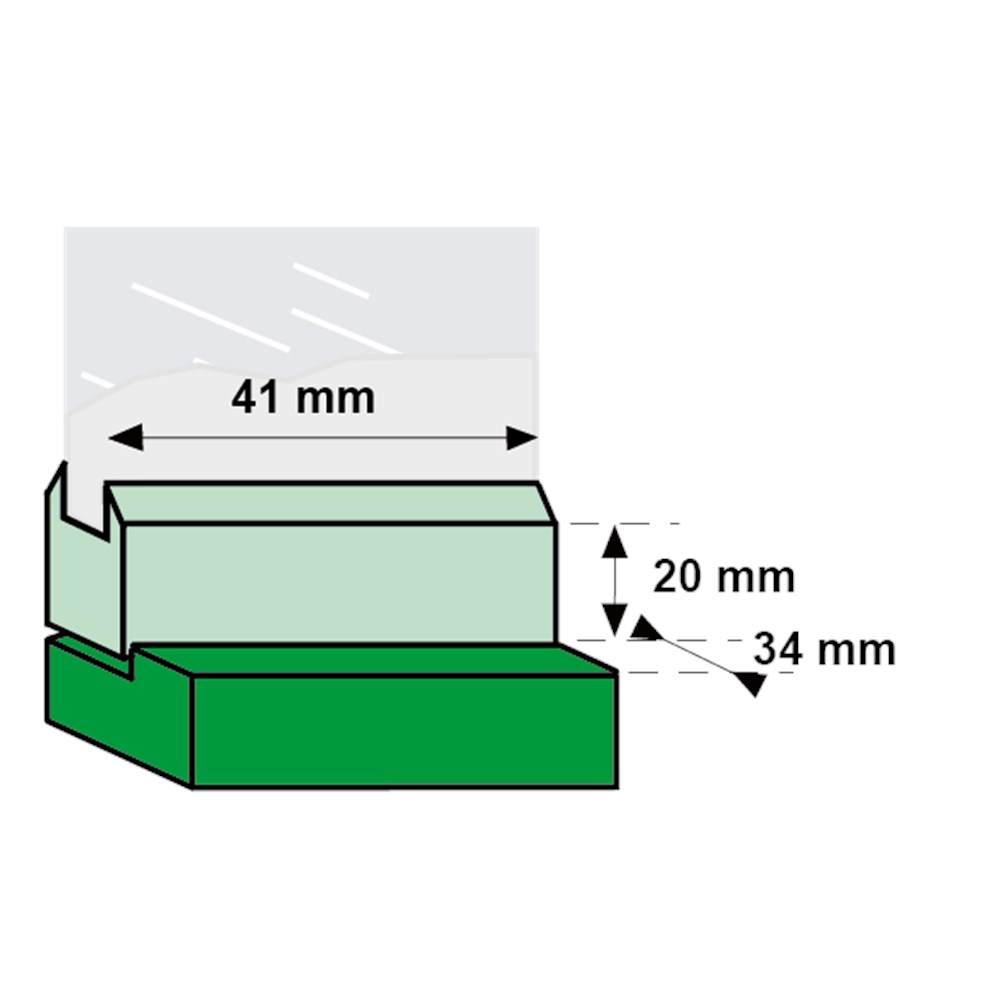 combi-raamuitzetter rvs/zwart axa-2 combi-raamuitzetter rvs/zwart axa-2
