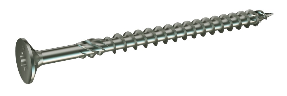 Chipboard screws countersunk head Torx (steel hardened zincplated)  SilverMate - GebuVolco