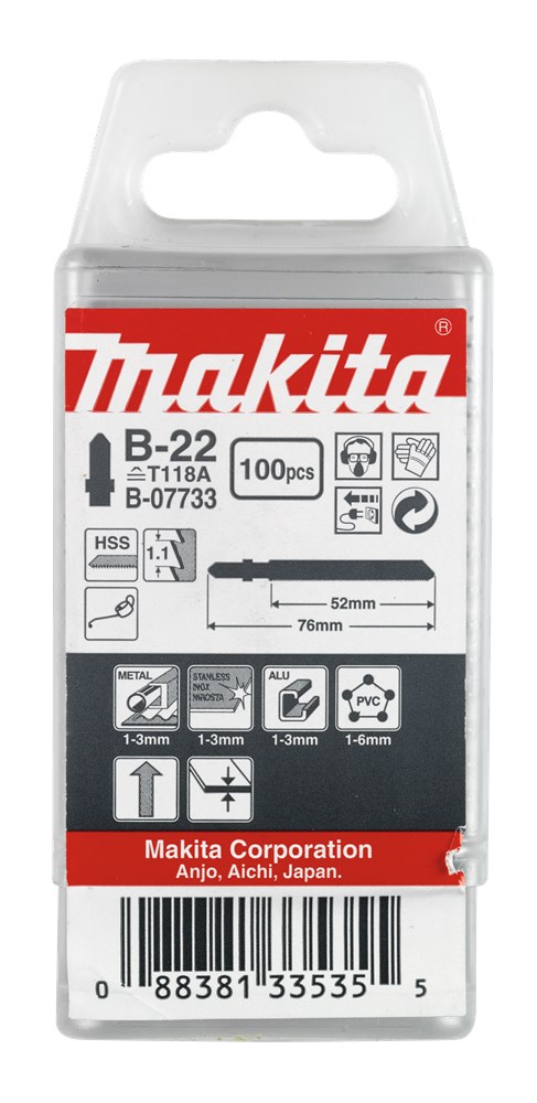 decoupeerzaagblad makita for bi-metal-1 decoupeerzaagblad makita for bi-metal-1