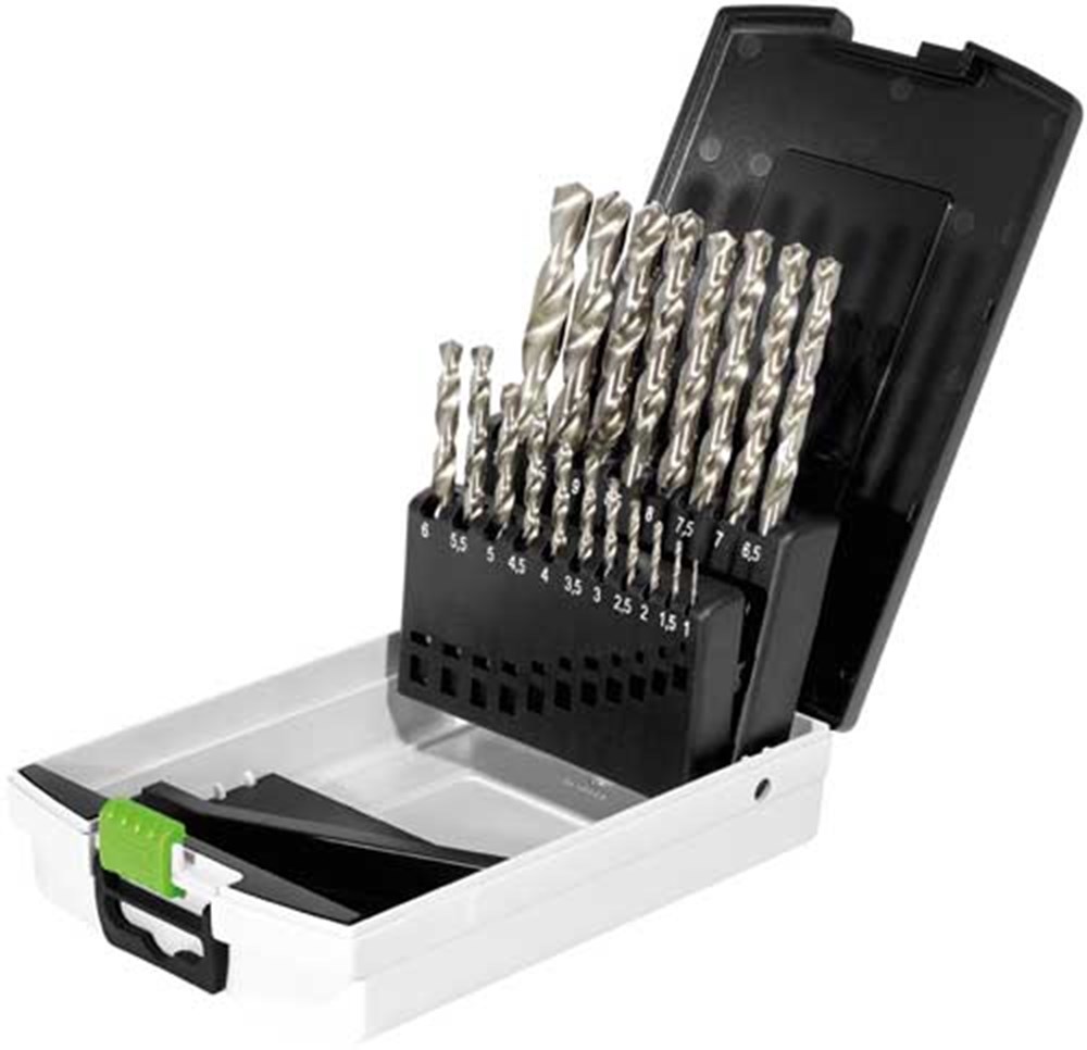 Afbeelding voor Borenbox HSS ijzerboren HSS D 1-10 Sort/19