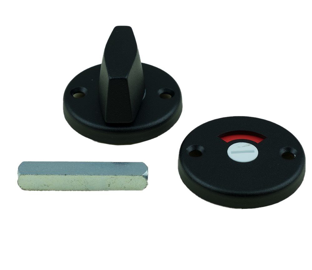 ROND ROZET 3 RH WC 8 MM ZWART ROND ROZET 3 RH WC 8 MM ZWART