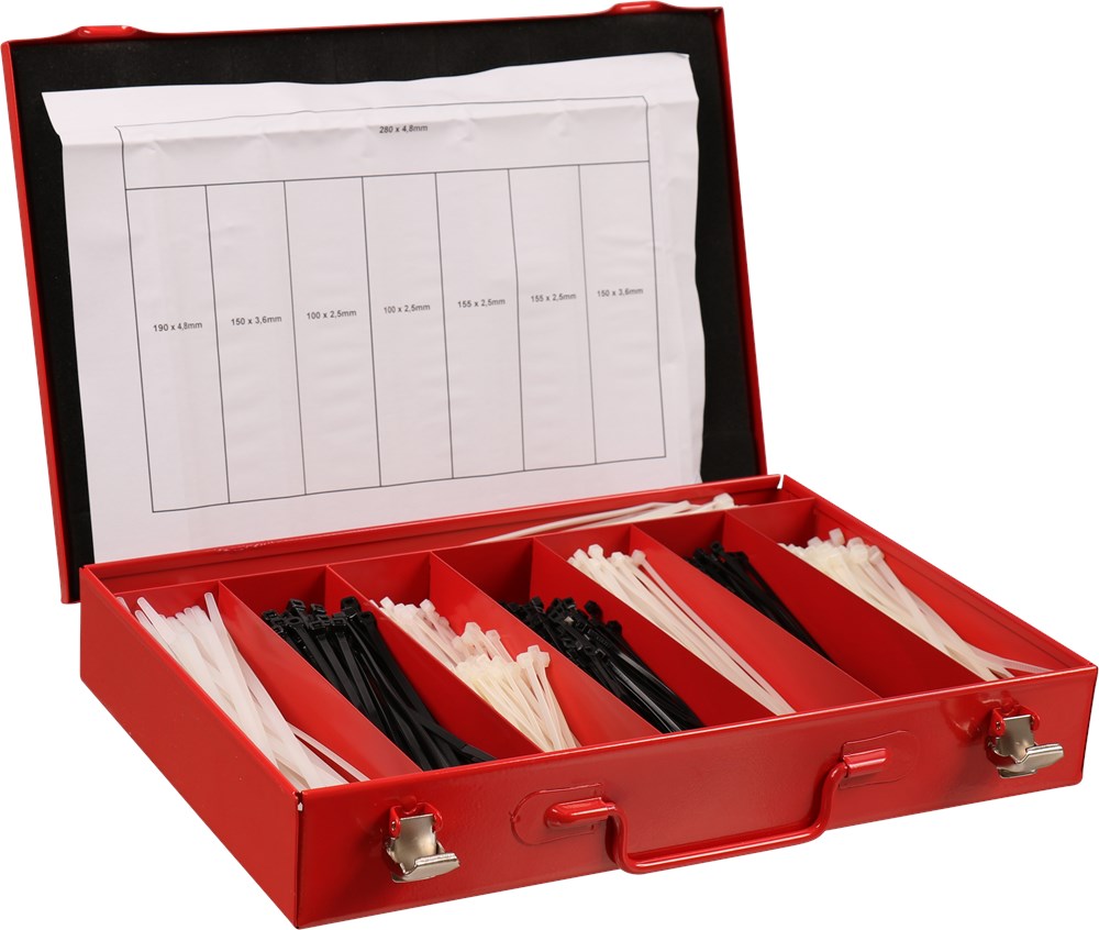 assortimentskoffer metaal rood kelfort-1 assortimentskoffer metaal rood kelfort-1