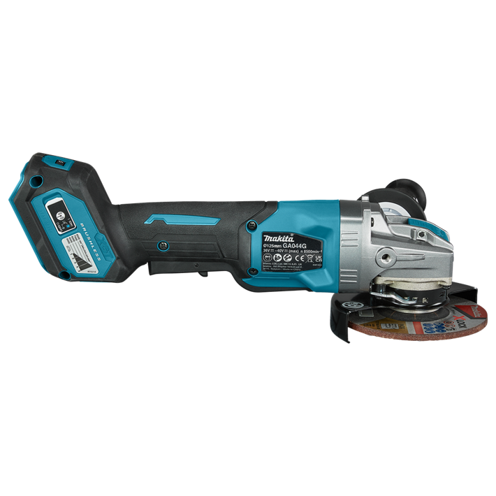 Afbeelding Makita 40 v max haakse slijper 125 mm x-lock GA044GZ