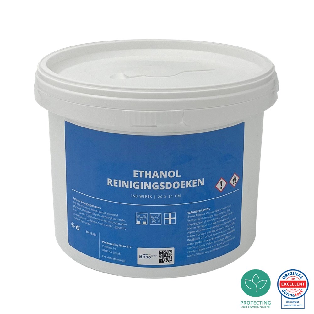 Afbeelding voor Reinigingsdoek wit(150)p.emmer